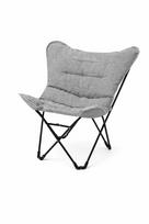 Turistinė kėdė NOVELLY HOME, sulankstoma, 71x87x53/87 cm, pilka,  apkrova iki 136kg,  72720W25K01