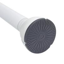Dušo užuolaidų strypas, karnizas 85-183cm, baltas