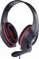 Gaming Wired Headphones with microphone, black GHS-05-R | 8716309117029