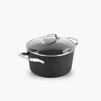 Eaziglide Neverstick2 - troškintuvas su dangčiu 24 cm