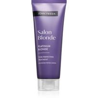 John Frieda Salon Blonde Tone Perfecting Treatment tonizuojamasis kremas plaukų spalvai paryškinti atspalvis Platinum Blonde 120 ml