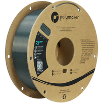 Polymaker PolyLite PLA plastikas 1kg 1.75mm - Silk Gunmetal Grey