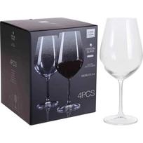 Vyno taurių komplektas Atmosfera Crystal, stiklas, 0.69 l, 4 vnt.