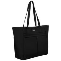 „Peterson“ moteriška shopper tipo rankinė nešiojamam kompiuteriui su rankenomis, juoda, dirbtinė oda RM7