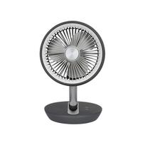 Nešiojamas akumuliatorinis sulankstomas ventiliatorius namams ir stovyklavimui USB 15h 4 greičiai Ø14cm Vento Cordless Foldable Eurom