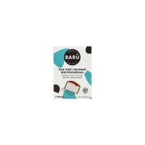 BARU Sea Salt Caramel zefyrai, padengti juoduoju šokoladu, 4 vnt.