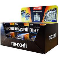 Maxell Alkaline LR03 AAA 4-pack Display (30 blister packs/120 batteries) LR03 DISPLAY