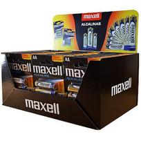 Maxell Alkaline LR6 AA 4-pack Display (30 blister packs/120 batteries) LR6 DISPLAY