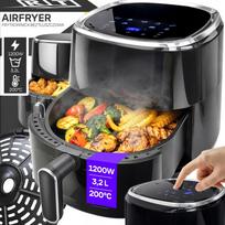 Oro Gruzdintuvė Air Fryer 3,2L 1200W su 10 Režimų