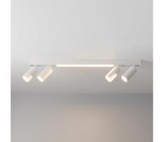 Brilagi - LED taškinis šviestuvas SELE 4xGU10/30W/230V + LED/20W baltas