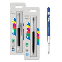 Parker Rinkinys: Jotter Originals Black Plunksnakotis + Tušinukas + 1 tušinuko papildymas Economy mėlynas