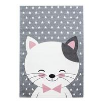 Vaikiškas kilimas rožinės spalvos/pilkos spalvos 140x200 cm Kids – Ayyildiz Carpets