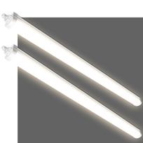 ALUSSO LED drėgmei atsparūs šviestuvai – 2 vnt., 117 cm, 36W, 4320 lm, 4000K, IP65