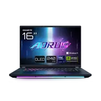 Nešiojamas kompiuteris GIGABYTE AORUS MASTER 16, 16 QHD+, Intel Core Ultra 9, RAM 32GB, 2TB SSD, NVIDIA GeForce RTX 5080, Windows 11 Pro, Dark Tide BYHC5DEE65SP