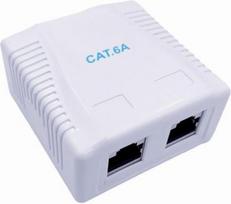 CABLE ACC MOUNT BOX CAT6A FTP/2P NCAC-2F6A-01 GEMBIRD NCAC-2F6A-01 | 8716309135870
