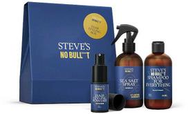 Steves No Bullt Steve´s No Bull***t Steve'o dovanų rinkinys plaukų formavimo dėžutė