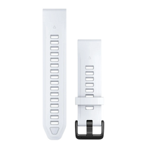 GARMIN watch band Quickfit 20mm Silicone whitestone