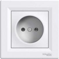 Kištukinis lizdas Schneider Electric Asfora EPH3000121, be įžeminimo, IP20, balta sp.