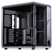 Jonsplus BO400CG kompiuterio korpusas, Midi-Tower, ATX, grūdintas stiklas - pilkas, metalo metalo spalvos