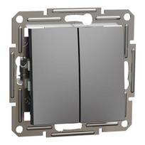 Jungiklis Schneider Electric Asfora, 2 kl., juoda sp.