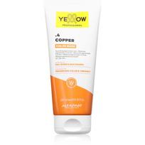 Yellow Professional Color Mask plaukų jungtis atkurianti dažomoji kaukė atspalvis .4 Copper 200 ml