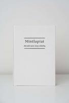 Mintlapiai - Dėkingumo dienoraštis Ecru spalvos, natūralaus audinio viršelis