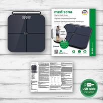 Vonios svarstyklės Medisana BS 850