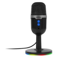 Studijinis mikrofonas su BLOW LED stovu