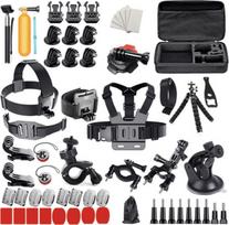 Universalus 67 dalių priedų rinkinys GoPro, DJI, Insta360, SJCam kameroms