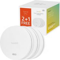 Hombli - Smart Smoke Detector Promo Pack 2+1, White