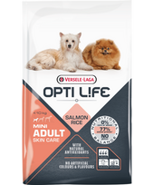 Opti Life Adult Skin Care MINI su lašiša ir ryžiais-7.5 kg