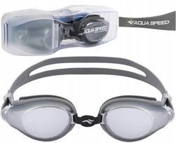 AQUA SPEED plaukimo akiniai baseinui su ANTI-FOG ir UV apsauga