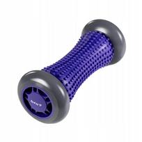 DrFit masažinis volas su spygliukais, reabilitacinis, fioletinis, 17 cm