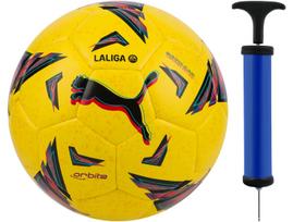 Futbolo kamuolys PUMA ORBITA LALIGA HYBRID treniruočių, 5 dydis + POMPA!