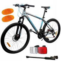 Kalnų dviratis MalTrack Sport Shimano 21 pavara, diskiniai stabdžiai, 18" rėmas, 26" ratai, Mėlynas
