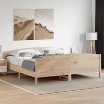 Lovos rėmas be čiužinio, 180x200cm, pušies medienos masyvas
