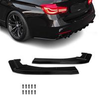 HAUER Galinio Bamperio Spliteriai, komplektas skirtas BMW F30 / F31 su M Pack, juodi blizgūs