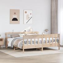 Lovos rėmas be čiužinio, 180x200cm, pušies medienos masyvas