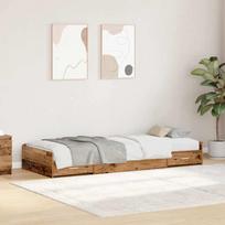 Lovos rėmas Senovinis medis 80 x 200 cm Apdirbta mediena