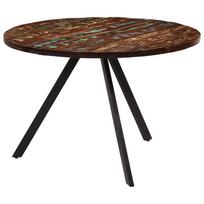 Valgomojo stalas, 110x75cm, perdirbtos medienos masyvas