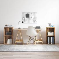 TV spintelių komplektas 2 pcs Senovinis medis 72 x 35 x 36,5 cm