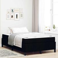 Kiemas lova Juoda 120 x 200 cm audinys