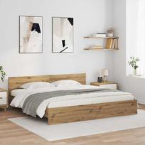 Lovos rėmas Amatininkų ąžuolas 180 x 200 cm Apdirbta mediena