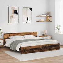 Lovos rėmas Senovinis medis 200 x 200 cm Apdirbta mediena