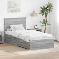 Lovos rėmas su galvūgalio Pilko Sonamos ir sidabro 75 x 190 cm