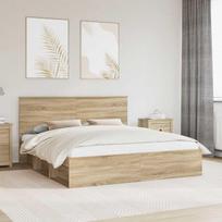 Lovos rėmas Sonoma 180 x 200 cm Kietos pušies mediena
