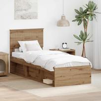 Lovos rėmas Meistrų ąžuolas 75 x 190 cm Kietos pušies mediena