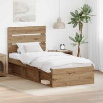 Lovos rėmas Meistrų ąžuolas 75 x 190 cm Kietos pušies mediena