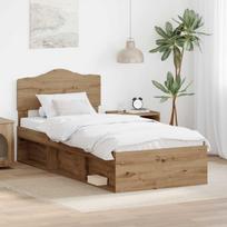 Lovos rėmas Meistrų ąžuolas 75 x 190 cm Kietos pušies mediena