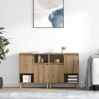 Šoninės lentynos 2 pcs Amatininkų ąžuolas 60 x 35 x 70 cm